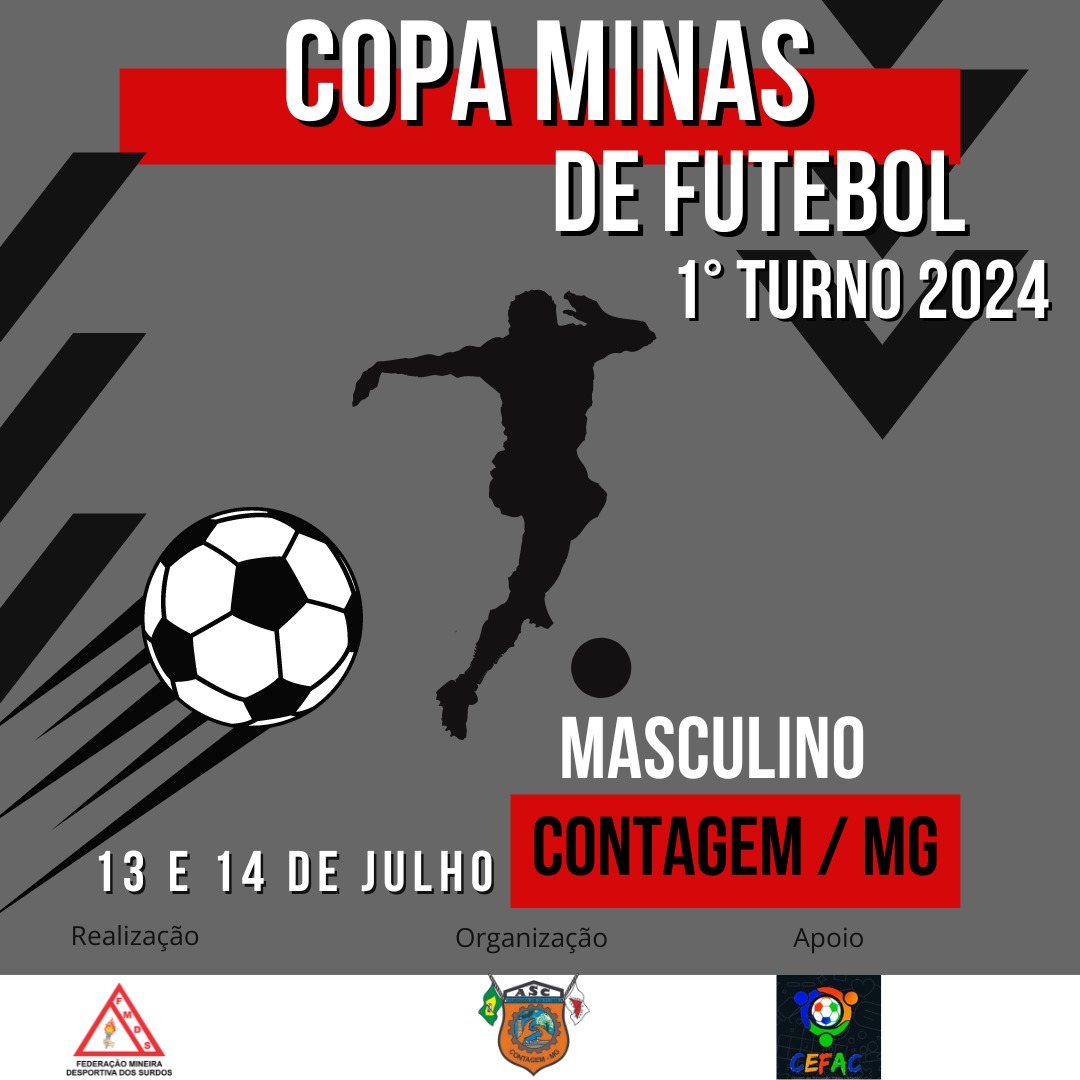 Campeonato Mineiro de Futebol de Surdos - 1 Turno