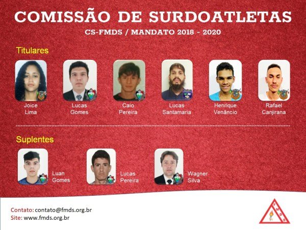 Homologação Novos Membros da CS-FMDS