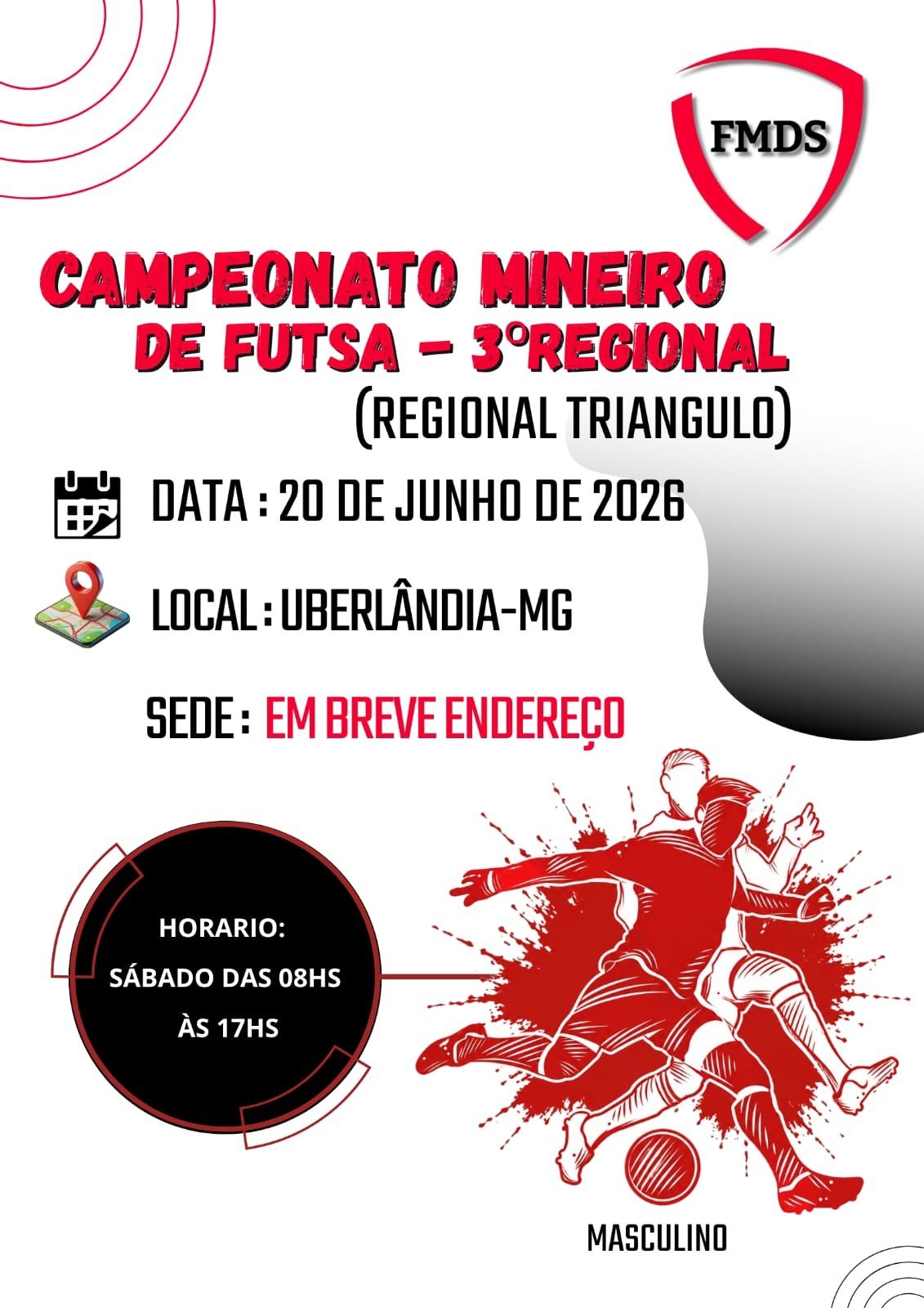 Campeonato Mineiro de Futsal – 3º Regional – Masculino