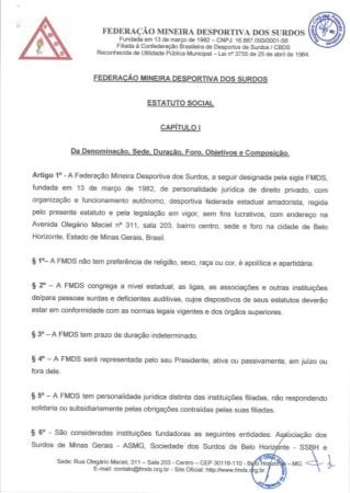 Estatuto Social 2018
