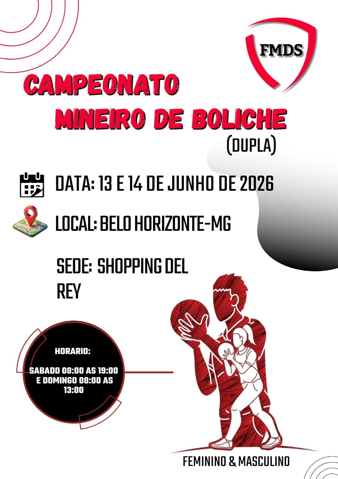 Campeonato Mineiro de Boliche – Dupla