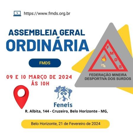 ASSEMBLEIA GERAL ORDINÁRIA – Edital da Convocação 2024